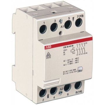 Контактор модульный ABB ESB-40-40 220В, номинальный ток 40А