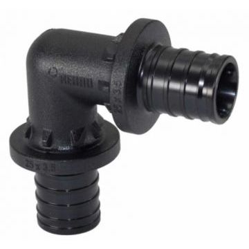 Угольник пластиковый Rehau Rautitan PX, диаметр 32 мм (угол 90°)