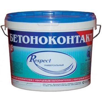 Грунтовка для бетона Respect Бетоноконтакт, 20 кг