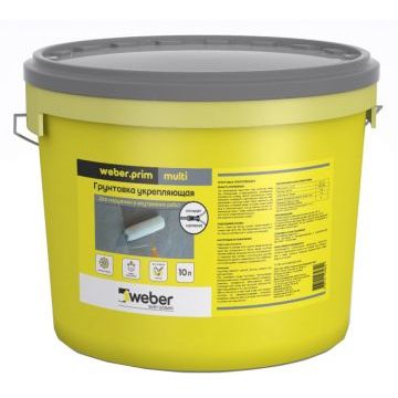 Грунтовка укрепляющая Weber.Prim Multi, 10 л