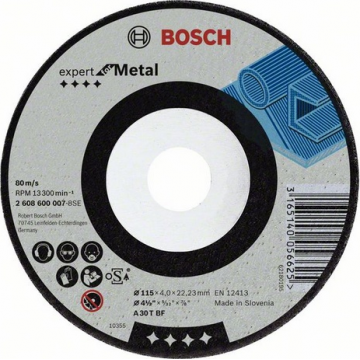 Диск зачистной Bosch 230х6х22мм Диск зачистной Bosch 230х6х22мм