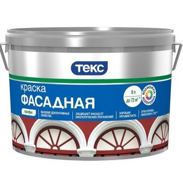 Краска фасадная Текс универсальная 18л