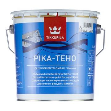 Матовая акрилатная краска Tikkurila Pika-Teho / Пика-Техо 2,7л