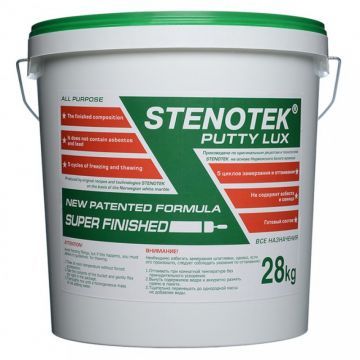 Стенотек /STENOTEK Шпатлевка латексная 28кг