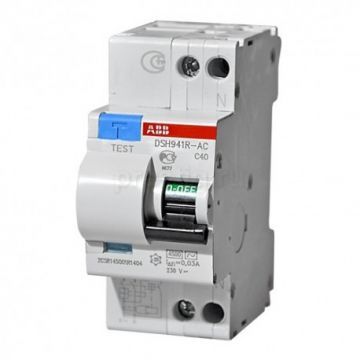 Автомат дифференциальный ABB DSH941R C16 30мА, номинальный ток 16А Автомат дифференциальный ABB DSH941R C16 30мА, номинальный ток 16А