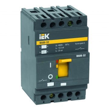 Выключатель автоматический 3P IEK ВА88-32, номинал 80А, тип C Выключатель автоматический 3P IEK ВА88-32, номинал 80А, тип C