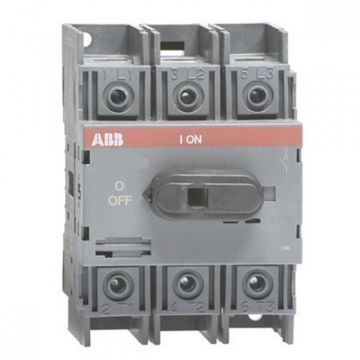 Выключатель нагрузки ABB OT16F3, 3х-полюсный 16А Выключатель нагрузки ABB OT16F3, 3х-полюсный 16А