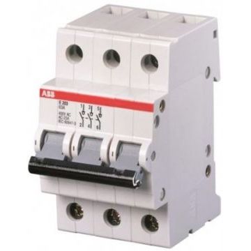 Выключатель нагрузки ABB SD203, 3х-полюсный 63А Выключатель нагрузки ABB SD203, 3х-полюсный 63А