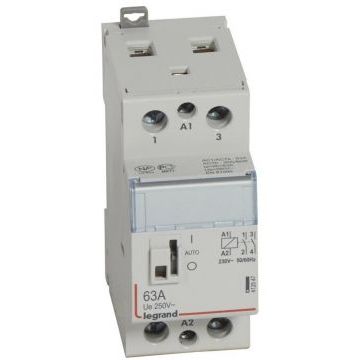 Контактор Legrand 412547 2P 2НО, номинальный ток 63А Контактор Legrand 412547 2P 2НО, номинальный ток 63А