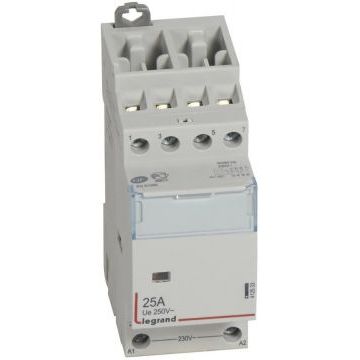 Контактор Legrand 412533 4P 2НО+2НЗ, номинальный ток 25А Контактор Legrand 412533 4P 2НО+2НЗ, номинальный ток 25А