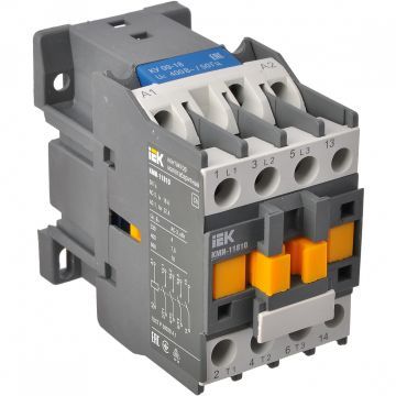 Контактор малогабаритный IEK КМИ-11210 с катушкой управления 12А 230В/АС-3 1НО, номинальный ток 12А Контактор малогабаритный IEK КМИ-11210 с катушкой управления 12А 230В/АС-3 1НО, номинальный ток 12А