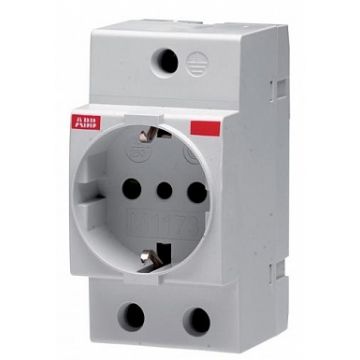 Розетка на DIN-рейку ABB, индикатор (M1173-L) Розетка на DIN-рейку ABB, индикатор (M1173-L)