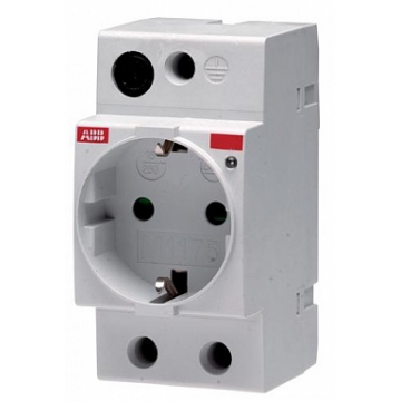 Розетка на DIN-рейку ABB, инд.пред. (M1175-FL) Розетка на DIN-рейку ABB, инд.пред. (M1175-FL)
