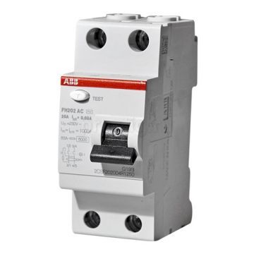 УЗО 2х-полюсное ABB FH202 AC-40/0.3, номинальный ток 40А