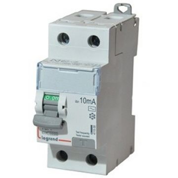 УЗО 2х-полюсное Legrand DX3 ВДТ AC-16/0.01, номинальный ток 16А