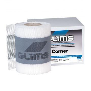 Лента гидроизоляционая Glims Corner 120 мм, длина 10 м, Глимс Лента гидроизоляционая Glims Corner 120 мм, длина 10 м, Глимс