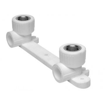 Монтажная планка для смесителя настенная, диаметр 20 мм