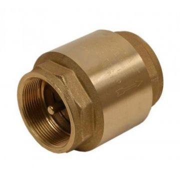 Клапан обратный пружинный муфтовый, 3/4"