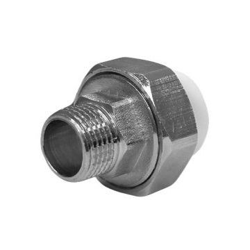 Муфта разъемная американка, диаметр 20х1/2" (внешняя резьба)