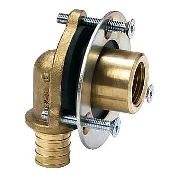 Водорозетка бронзовая Rehau Rautitan RX, диаметр 20x1/2