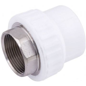Муфта полипропиленовая комбинированная Kalde 3222-nfo-401a06, диаметр 40х1?
