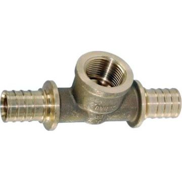 Тройник бронзовый Rehau Rautitan RX, диаметр 32х3/4"х25 мм (внутренняя резьба)