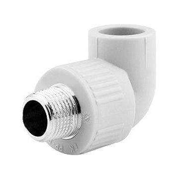 Уголок полипропиленовый комбинированный Ekoplastik, диаметр 25x3/4
