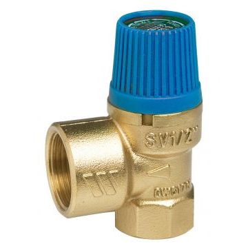 Предохранительный клапан для системы водоснабжения Watts SVW 6 бар, размер 3/4" x 1" Предохранительный клапан для системы водоснабжения Watts SVW 6 бар, размер 3/4" x 1"