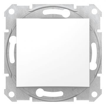 Выключатель встраиваемый одноклавишный Schneider Electric Sedna SDN0100121 (белый) Выключатель встраиваемый одноклавишный Schneider Electric Sedna SDN0100121 (белый)
