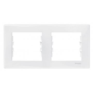 Рамка на 2 поста Schneider Electric Sedna SDN5800321 (белая)