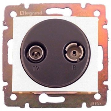 Розетка TV-RD-SAT звезда 1,5Дб 2400МГц Legrand Valena 774435 (белая) Розетка TV-RD-SAT звезда 1,5Дб 2400МГц Legrand Valena 774435 (белая)
