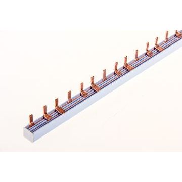 Шина соединительная (гребенка) IEK типа PIN 1P 63А, длина 1 м Шина соединительная (гребенка) IEK типа PIN 1P 63А, длина 1 м