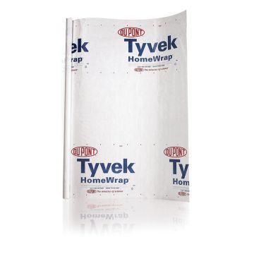 Мембрана ветро-влагозащитная паропроницаемая Tyvek Housewrap, 50x1.5 м (75 м2) Мембрана ветро-влагозащитная паропроницаемая Tyvek Housewrap, 50x1.5 м (75 м2)