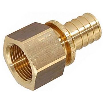 Переходник латунный Rehau, диаметр 20-Rp 3/4" (внутренняя резьба)