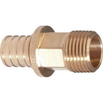 Переходник бронзовый Rehau Rautitan RX, диаметр 16-R 3/4" (наружная резьба)