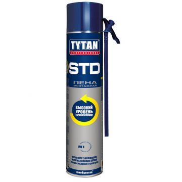 Пена монтажная Tytan STD ЭРГО 750 мл