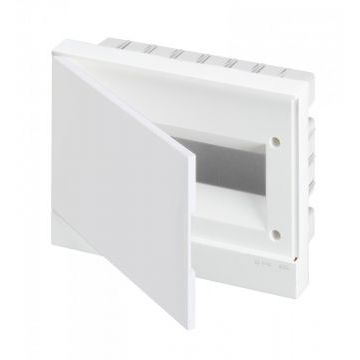 Бокс в нишу 8М серая дверь Basic E (с клеммами) ABB