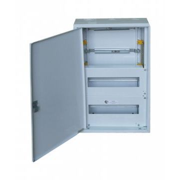 Бокс в нишу 24М серая дверь Basic E (с клеммами) ABB