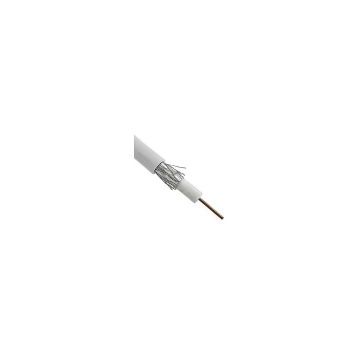 Кабель SAT 703 B, Cu/Al/Cu, (75%), 75 Ом., белый REXANT